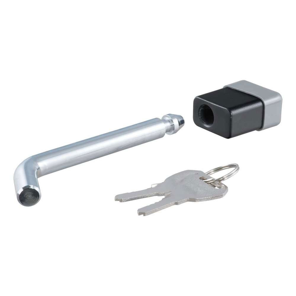 (image for) 5/8" Deadbolt Hitch Lock, Chrome, 2", 2 1/2" or 3" Receiver #23521 - Click Image to Close