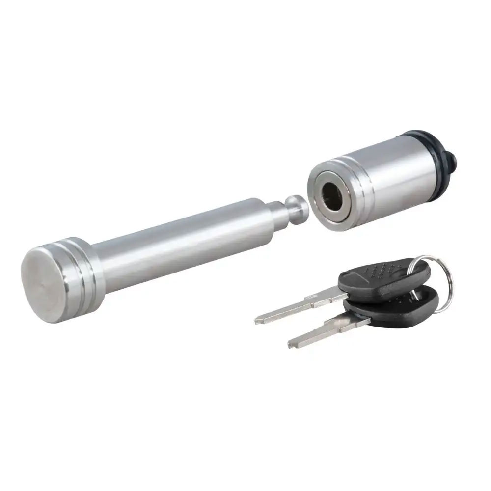 (image for) 5/8" Barbell Hitch Lock, Stainless Steel, 2" Receiver #23516 - Click Image to Close