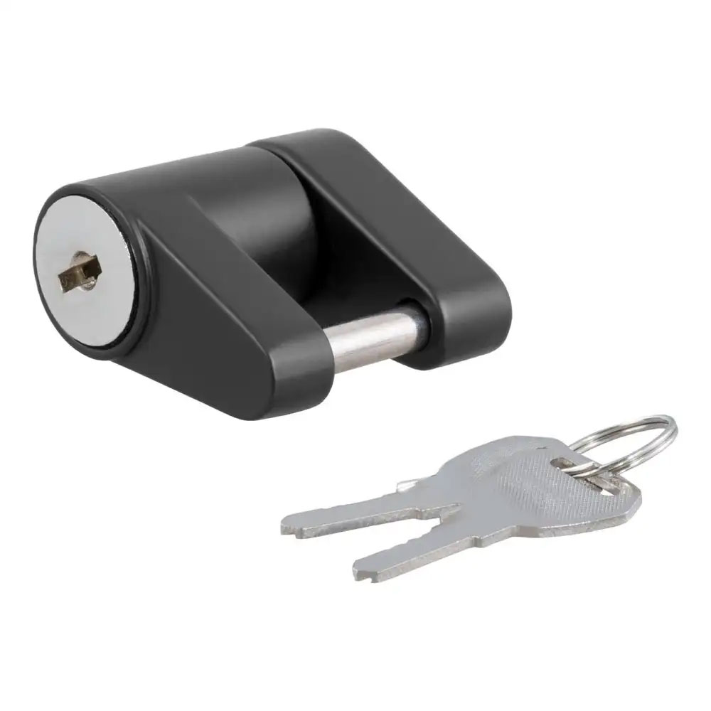 (image for) Coupler Latch Padlock, Black #23521 - Click Image to Close