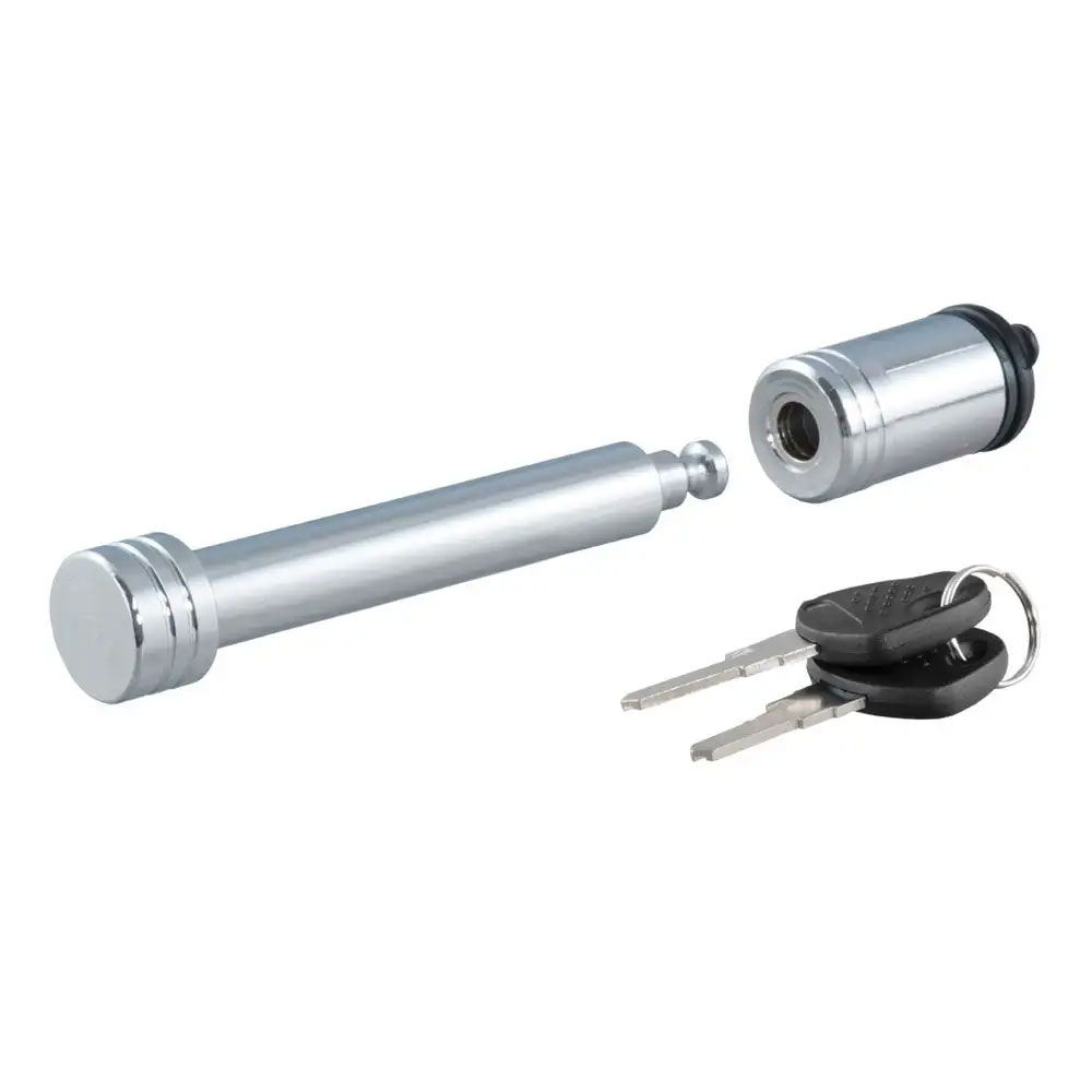(image for) 5/8" Barbell Hitch Lock, Chrome, 2" or 2 1/2" Receiver #23528 - Click Image to Close
