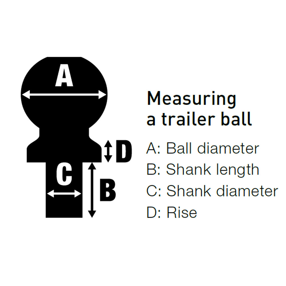 (image for) 2 5/16'' Chrome Trailer Hitch Ball, 7.5k 1" X 2 1/8" Shank #40005