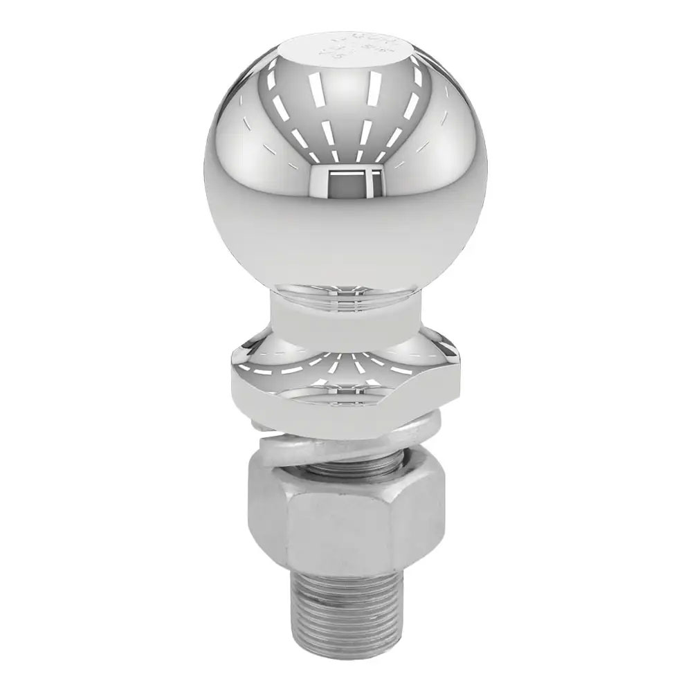 (image for) 2 5/16'' Chrome Heat Treated Trailer Hitch Ball, 12k, 1" X 2 1/4" Shank #40039 - Click Image to Close