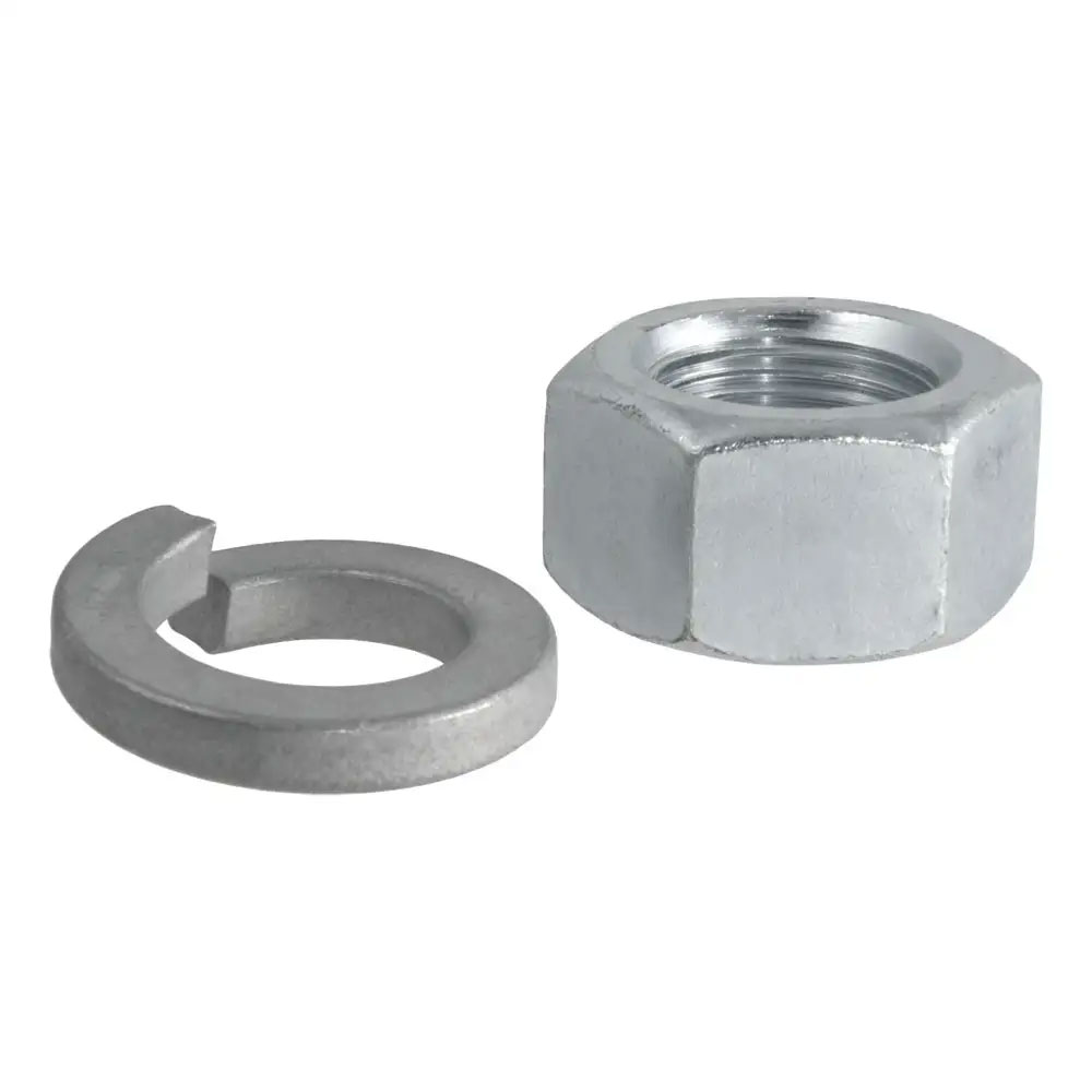 (image for) 1" Trailer Hitch Ball Nut & Lock Washer #40104 - Click Image to Close