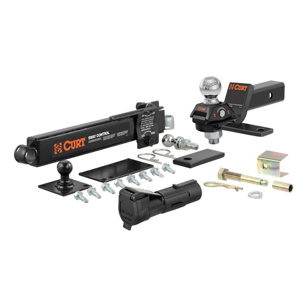 (image for) RV Towing Starter Kit, Cushion Hitch, Sway Control, Brake Control #45190 - Click Image to Close