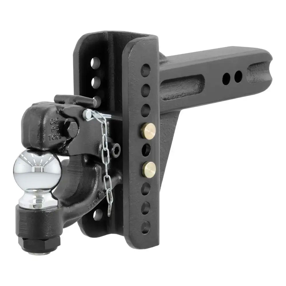 (image for) Adjustable Channel Mount, 2 5/16" Ball & Pintle Combo, 20K #45908 - Click Image to Close