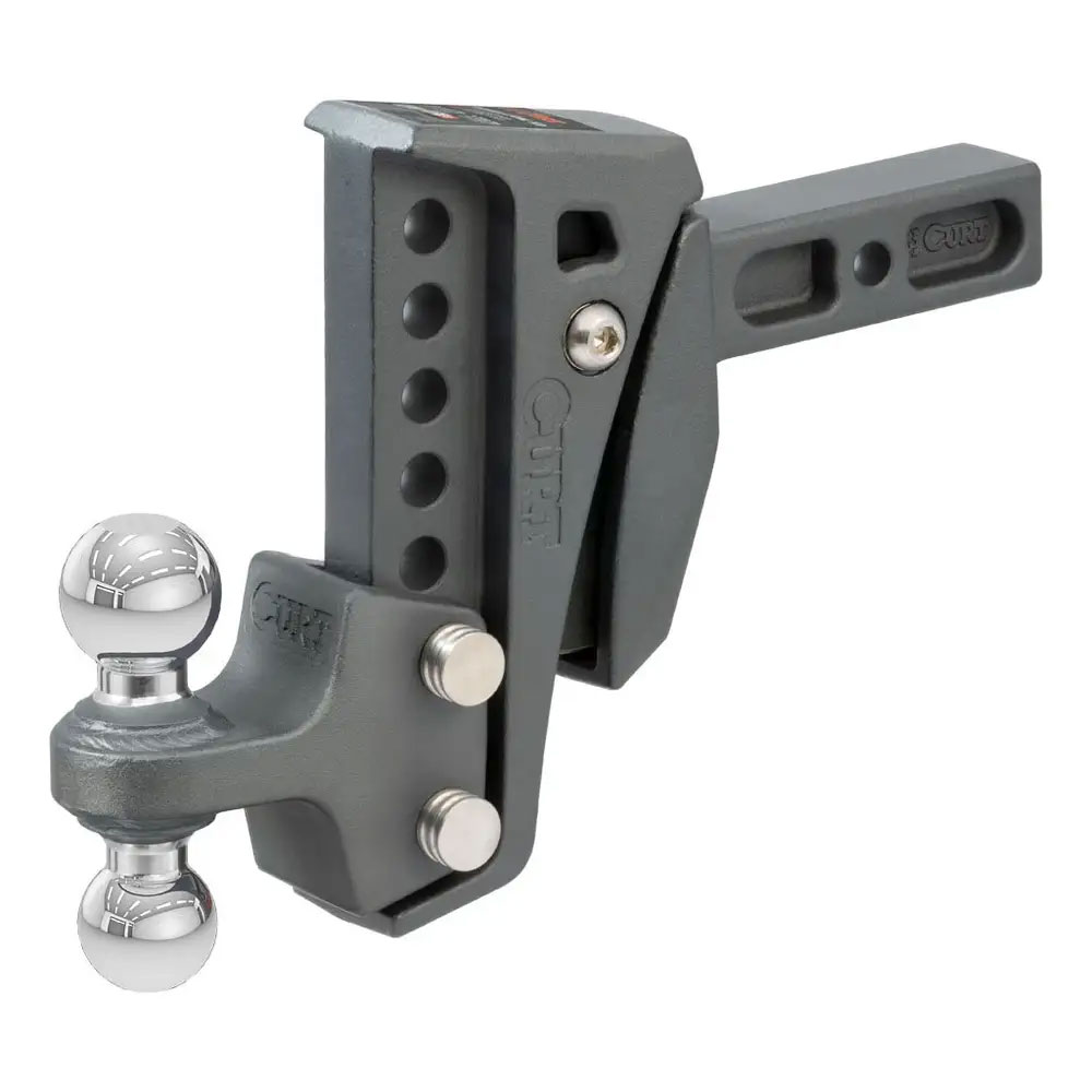 (image for) Rebellion XD Adjustable Cushion Ball Mount, 15K, 2" Shank, 2", 2 15/16" Ball, 6 Position #45951 - Click Image to Close