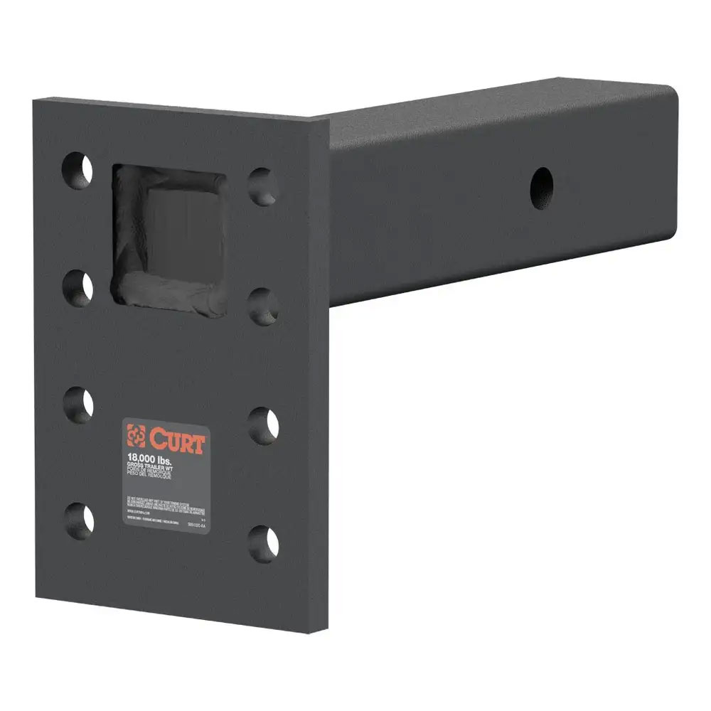 (image for) Adjustable Pintle Mount, 3 Positions, 2 1/2" Shank, 8" Long, 18K #48329 - Click Image to Close