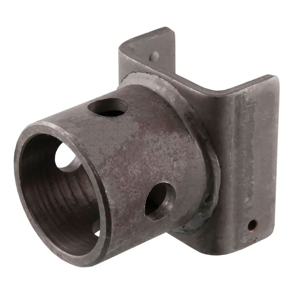 (image for) Female Weld-On 9/16" Pin Hole Pipe-Mount For Trailer Swivel Jacks #28930 - Click Image to Close