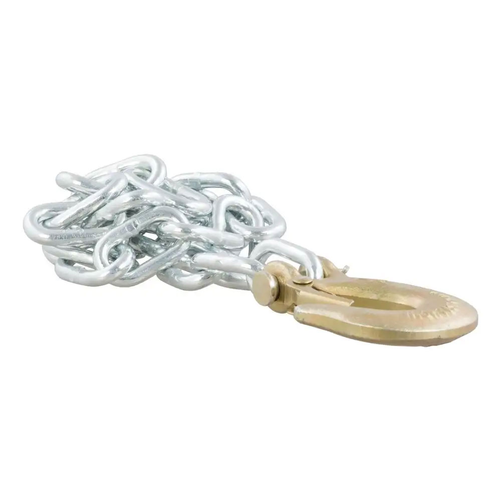 (image for) 7.8k Trailer Safety Chain, 35" Long, 1/4" Clevis Hook #80302 - Click Image to Close
