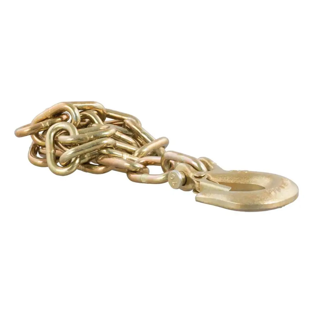 (image for) 12.6k Trailer Safety Chain, 35" Long, 1/4" Clevis Hook #80303 - Click Image to Close