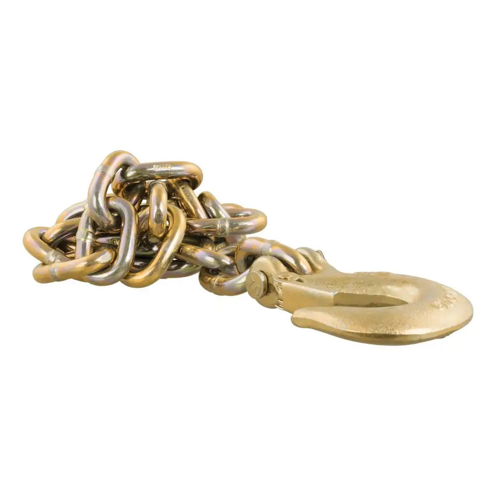 (image for) 24K Trailer Safety Chain, 35" Long, 3/8" Clevis Hook #80316 - Click Image to Close