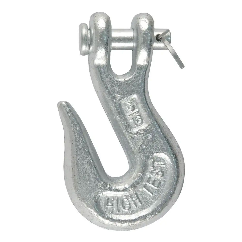 (image for) 5/16" Clevis Grab Hook, 3.9k, White Zinc #81340 - Click Image to Close