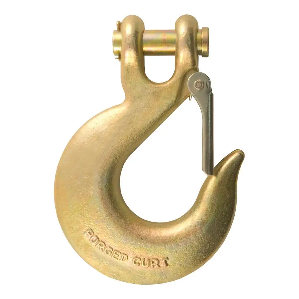 (image for) 1/2" Safety Latch Clevis Hook, 65K #81920 - Click Image to Close