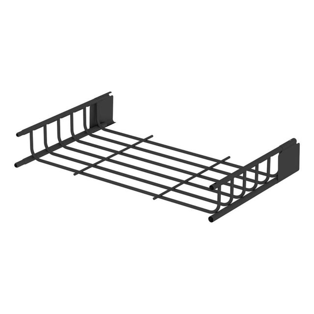 (image for) Black Steel Roof Rack Cargo Basket Extension, 21 X 37 X 4 #18117