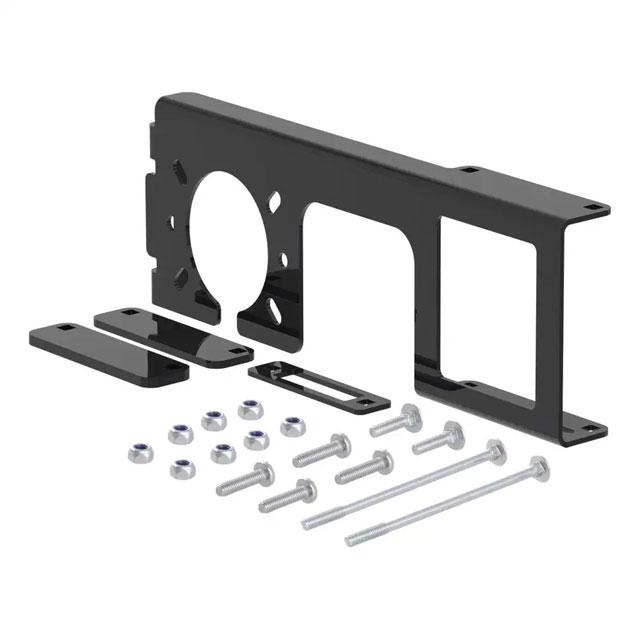 (image for) Easy Mount Electrical Connection Bracket Flat or Round Sockets 2" Receiver #58000