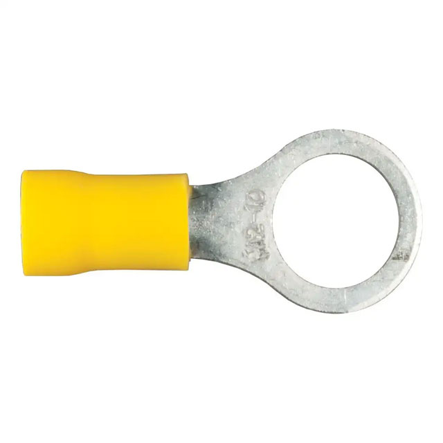 (image for) Ring Terminal Yellow 3/8" Stud #59538