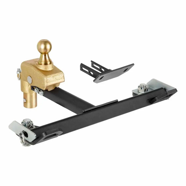 (image for) Rockerball Multi-Fit OEM Puck System Gooseneck Hitch Ball With 4" Offset #60668