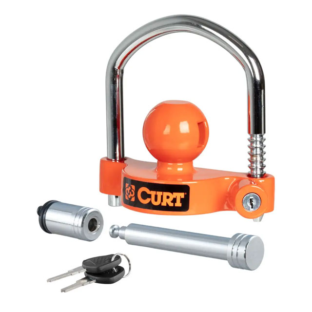 (image for) Trailer Hitch And Coupler Lock Set #23092