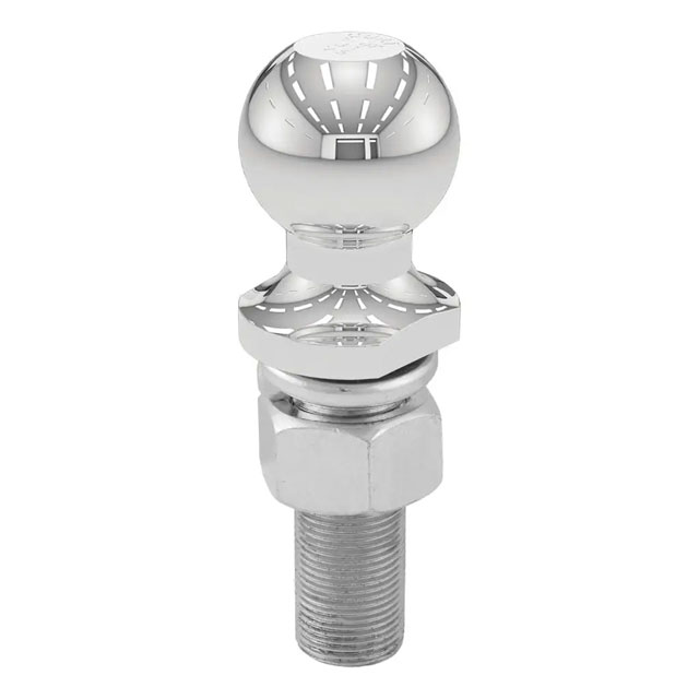 (image for) 1 7/8'' Chrome Trailer Hitch Ball, 3.5k, 1" X 3" Shank #40172