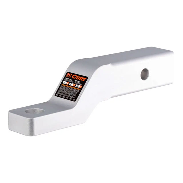 (image for) Aluminum Ball Mount 8,000 Lbs. 2" Drop 8 1/2" Long #45380
