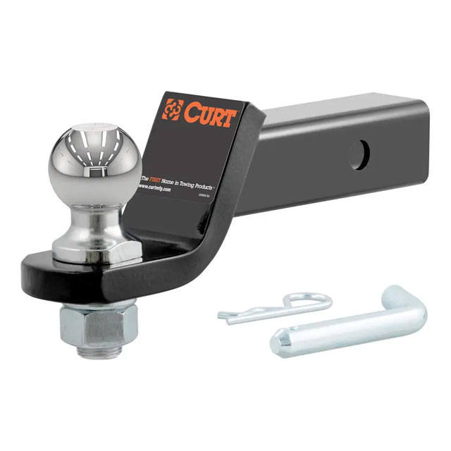 (image for) Loaded Ball Mount Imported 7.5K, 2" Shank, 2" Drop 2" Ball #45836