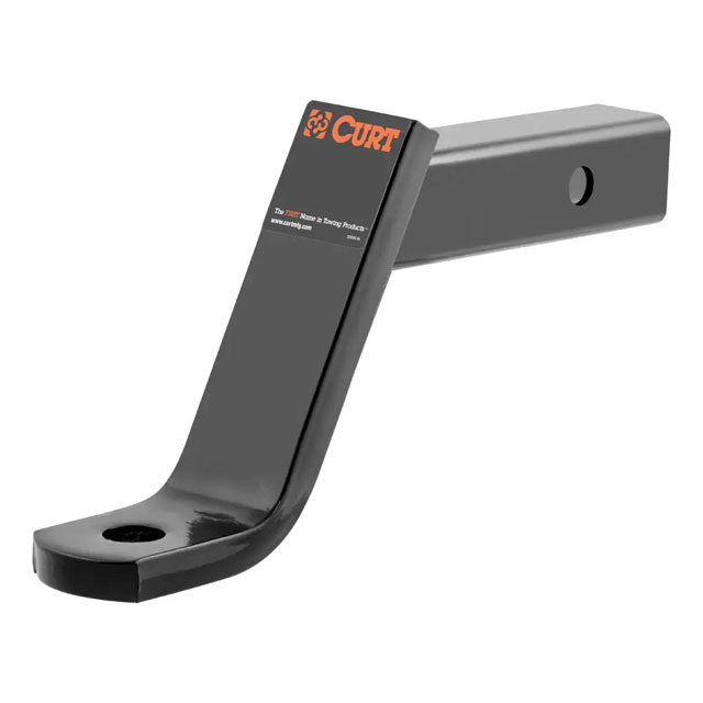 (image for) Imported Class 3 Ball Mount 2" Shank 6" Drop 7.5K 9 1/4" Long #45870