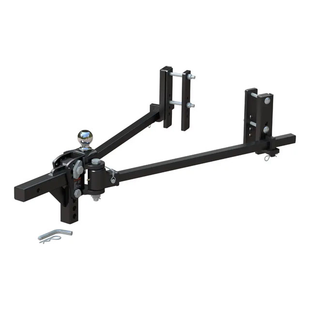 (image for) TruTrack 2P Trunnion Weight Distribution Hitch With 2X Sway Control 8K-10K #17601