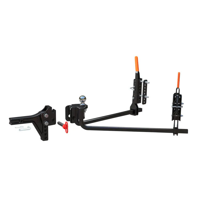 (image for) TruTrack 2P Trailer Mount Weight Distribution Hitch With 2X Sway Control 5K-8K #17601