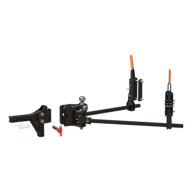 (image for) TruTrack 4P Trailer Mount Weight Distribution Hitch With 4X Sway Control 8K-10K #17520