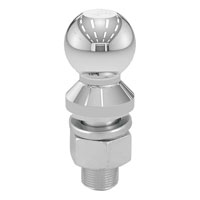 (image for) 2 5/16'' Chrome Trailer Hitch Ball, 20k, 1 1/4" X 2 3/4" Shank #40105