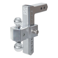 (image for) COPY Alumalite Adjustable Aluminum Dual Ball Mount 9 1/2" Drop #45365
