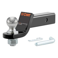 (image for) Loaded Ball Mount Imported 3.5K, 2" Shank, 2" Drop 1 7/8" Ball #45834