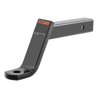 (image for) Imported Class 3 Ball Mount 2" Shank 6" Drop 7.5K 12 1/4" Long #45880