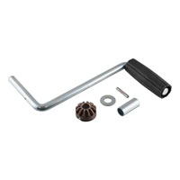 (image for) Replacement Side Wind Handle And Gear For #28575 Direct-Weld Square Trailer Jack #28960